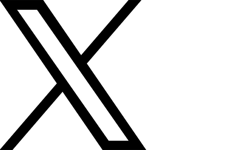 X logo (formerly Twiter)