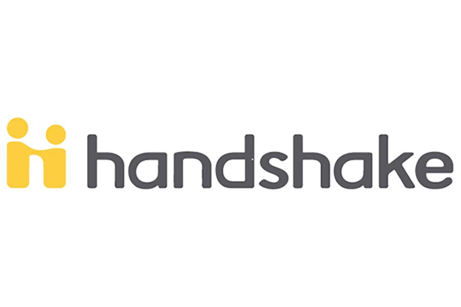 Handshake logo.