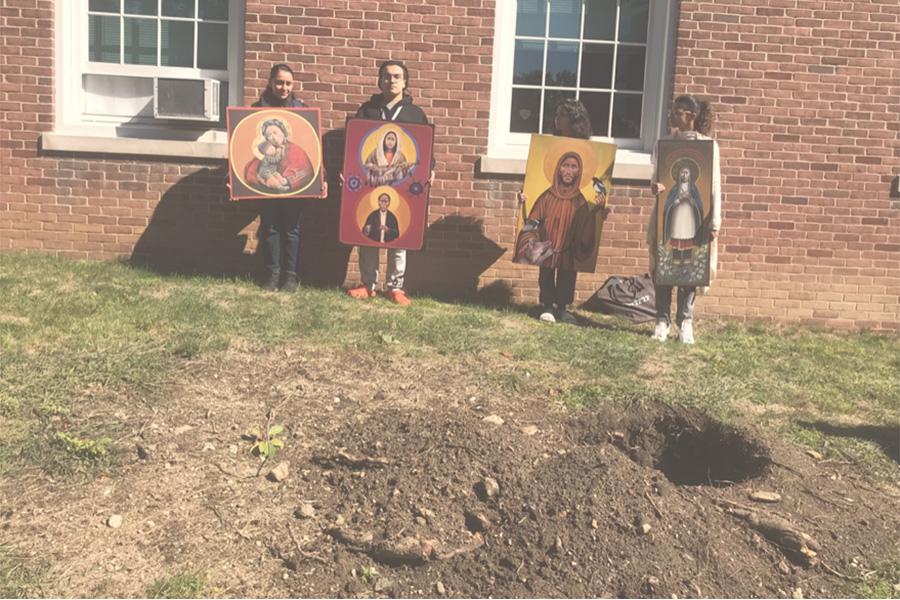 Icon Bearers at Planting Site