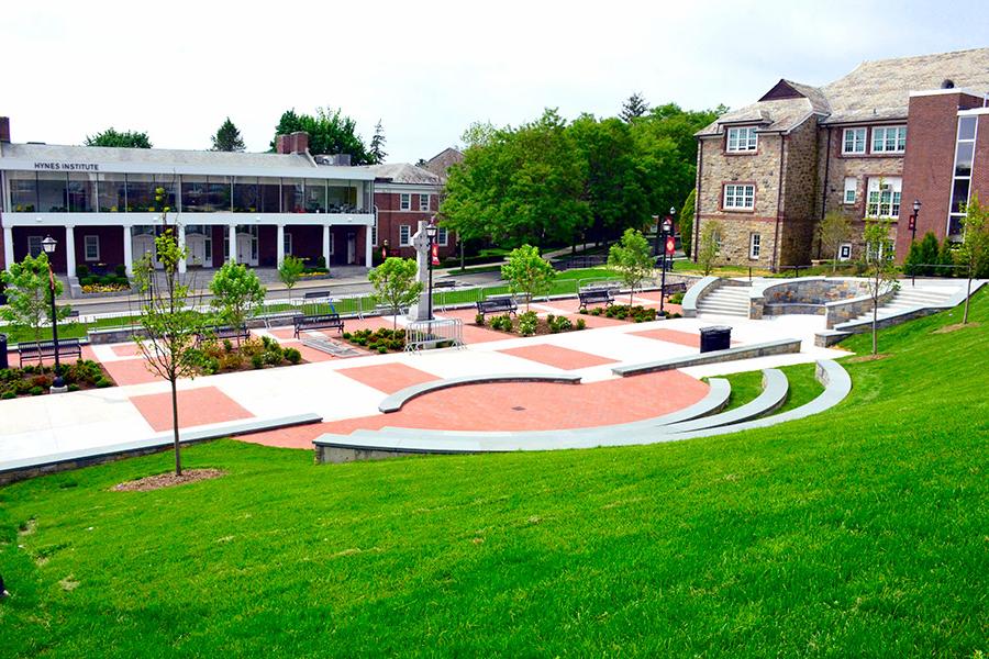 Murphy Green facing Hynes Institute.