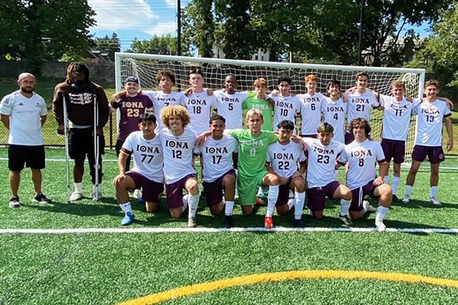 The 2024-25 men's club soccer team.