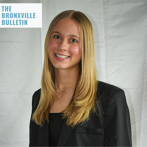 Annika Ziels with The Bronxville Bulletin logo.