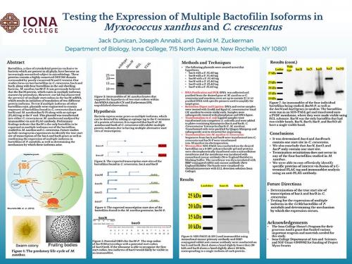 Joe Annabi poster presentation.