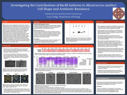 Katherine Lee Poster presentation.