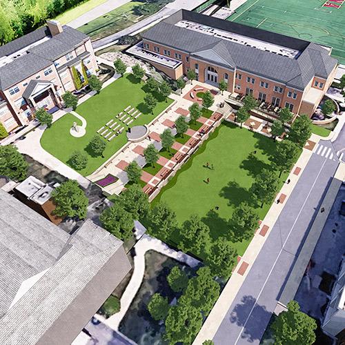 Iona College Unveils Vibrant New Green Space Coming Spring Semester