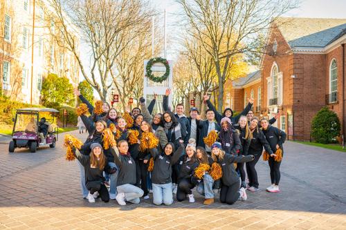 Gaels welcome visitors on North Ave.