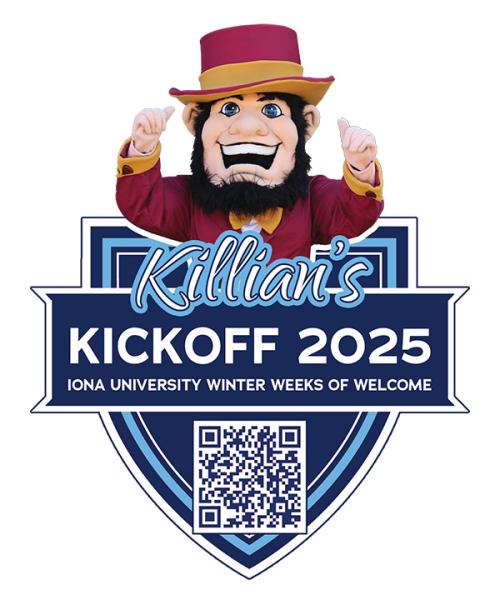 Killian's kickoff 2025 logo - Winter