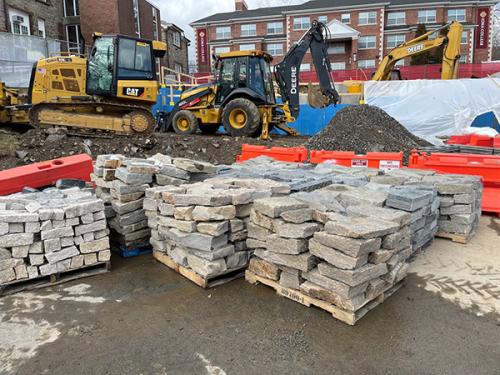 The stones that Saracino Industries sourced.